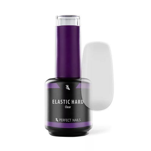 Elastic Hard - Rubber Base gél - Ecsetes műkörömépítő zselé 15ml CLEAR