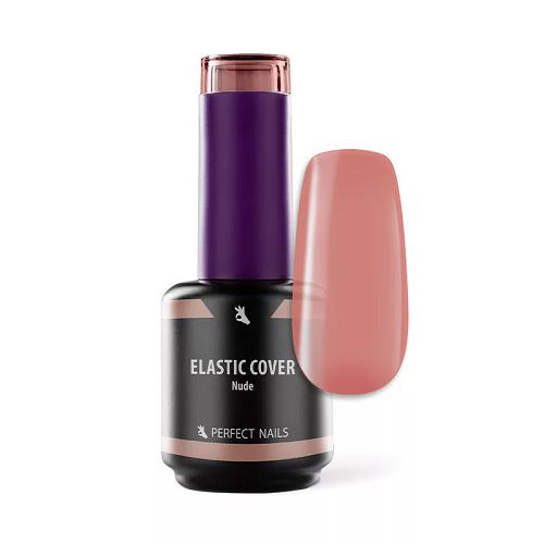 Elastic Hard - Rubber Base gél - Ecsetes műkörömépítő zselé 15ml NUDE