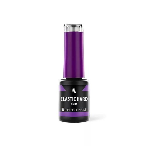 Elastic Hard - Rubber Base gél - Ecsetes műkörömépítő zselé 4ml CLEAR