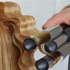 BaByliss PRO Titán-Turmalin bevonatú tripla hajsütővas