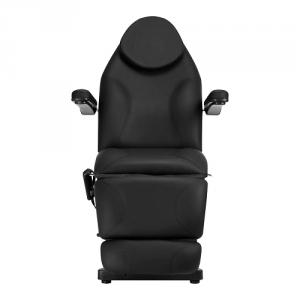 Kezelőágy ágy 3 motoros Sillon FEKETE