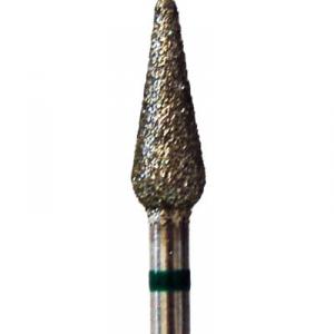 Pedi Planet gyémánt fréz csepp zöld (durva) (pp5859)