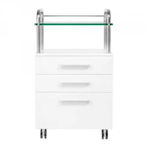 Pedikűrös kocsi 2 polcos + 3 fiókos