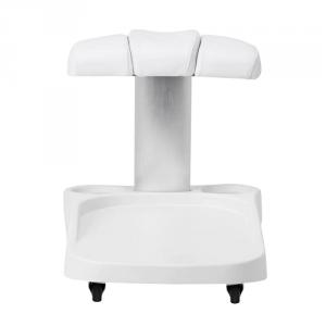 Pedikűrös lábtartó és lábáztató állvány FEHÉR