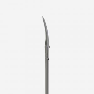 Staleks Bőrvágó olló ASSZIMETRIKUS (jobb oldali gyűrű lent) kisebb kezűeknek SQ-30/4