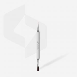 STALEKS EXCLUSIVE 08/03 Kétvégű gél ecset 10 mm / tus 10 mm NBX-08/03
