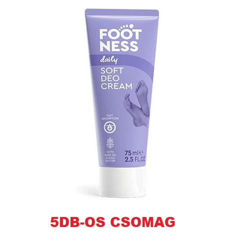 Footness Soft Deo cream láb hidratáló krém 75ml 5DB-OS CSOMAG
