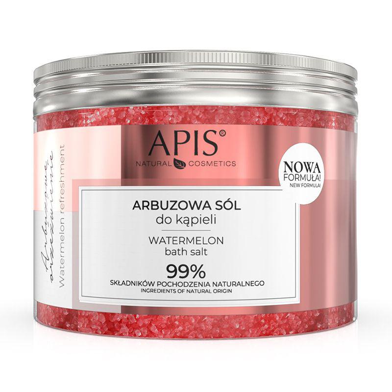 Fürdősó frissító görögdinnye illattal APIS 650 gramm