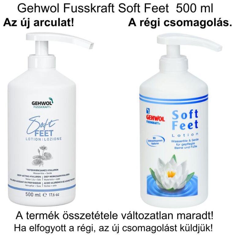 Gehwol Fusskraft Soft Feet Liliomos lábápoló krém 500ml