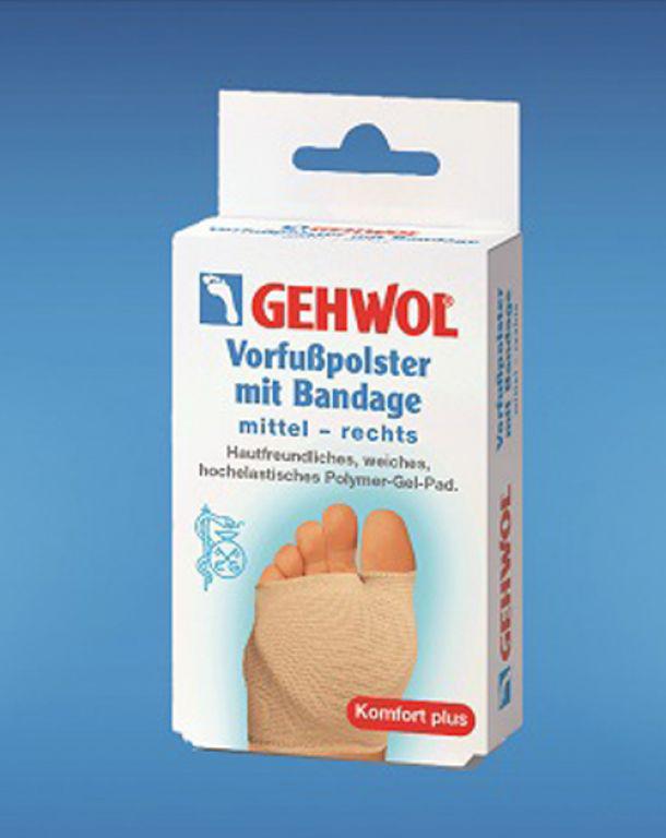 Gehwol Talppárna védő bandázzsal jobbos közepes 1db/doboz