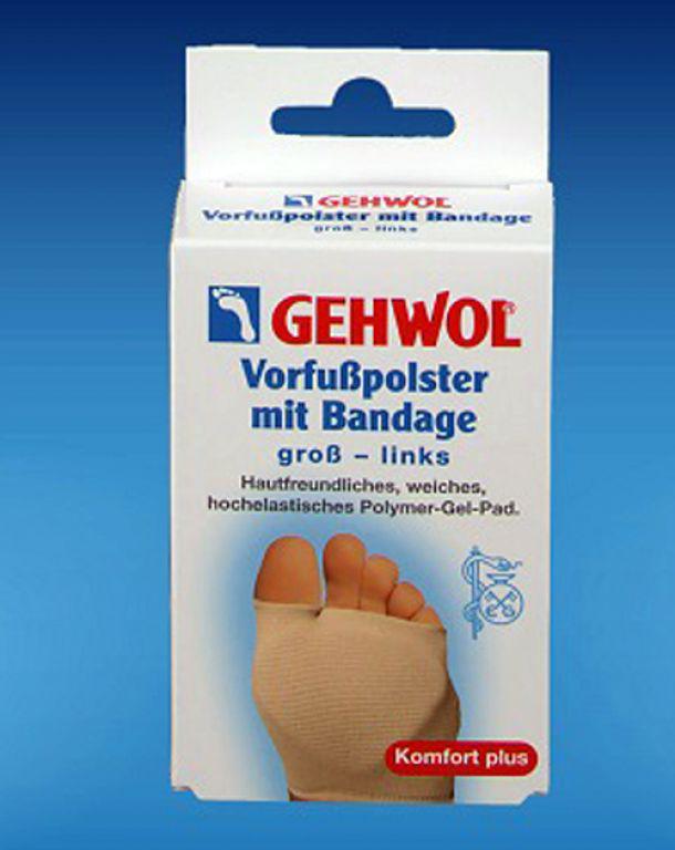 Gehwol Talppárnavédő bandázzsal balos nagy 1db/doboz