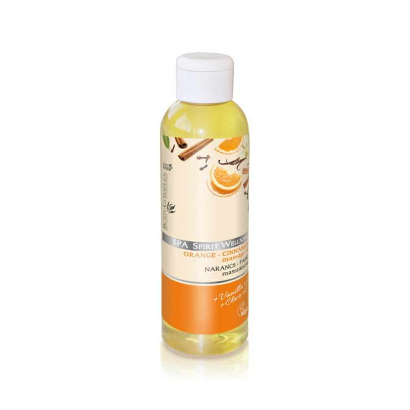 Golden GREEN Spa Spirit Wellness Narancs-Fahéj Masszázsolaj 250 ml