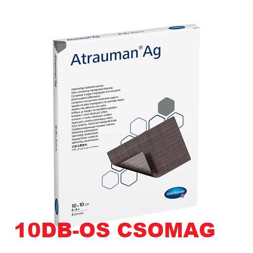 Hartmann Atrauman Ag. ezüsttartalmú sebfedő 10x10cm 10DB-OS CSOMAG