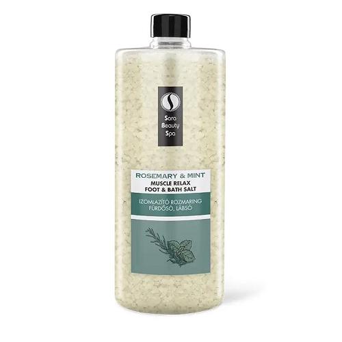 Izomlazító lábáztató só Rozmaring és Wintergreen 1320g