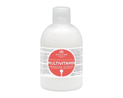 Kallos KJMN Multivitamin Sampon Ginzeng kivonattal és Avokádóolajjal 1000ml