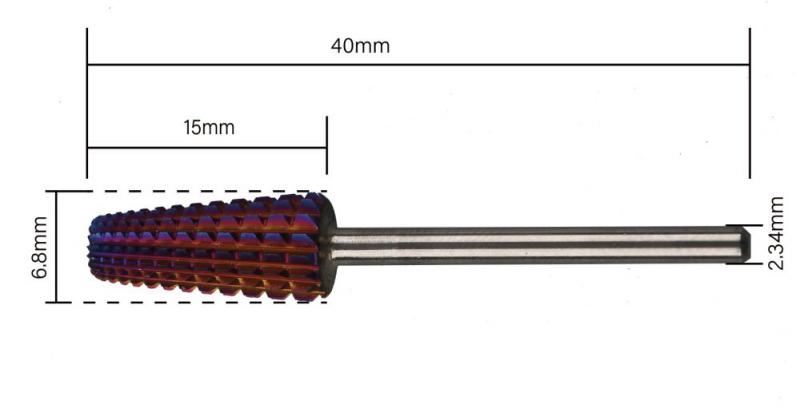 Karbid csiszolófej EXTRA Durva, 250062-2XC