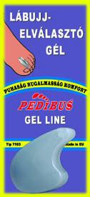Lábujj elválasztó Gel Line, szilikon 1db