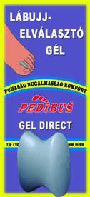 Lábujj elválasztó, terpesztő Gel Direct, szilikon 1db