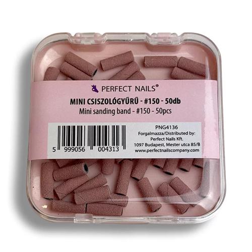 Mini csiszológyűrű - #150 - 50db Perfect Nails