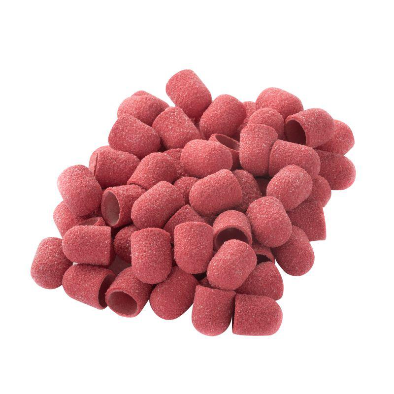 Műanyag csiszolókupak (fehér) 10mm/60-as erősség NAGYON DURVA 5 db