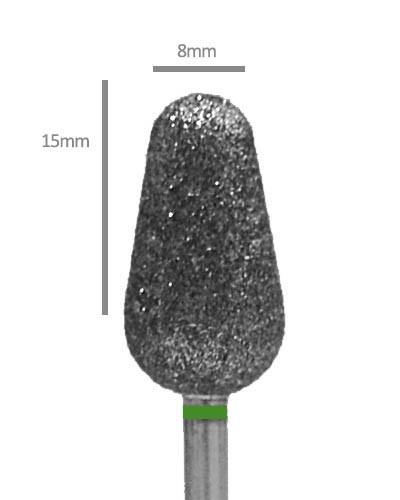 Pedi Planet gyémánt fréz nagy buzogány (durva) (pp5779)