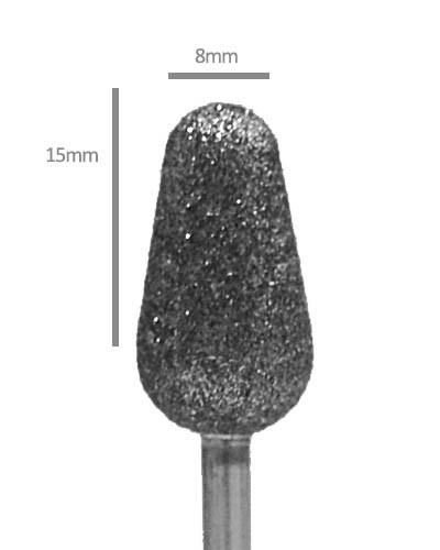 Pedi Planet gyémánt fréz nagy buzogány (közepes) (pp5924)