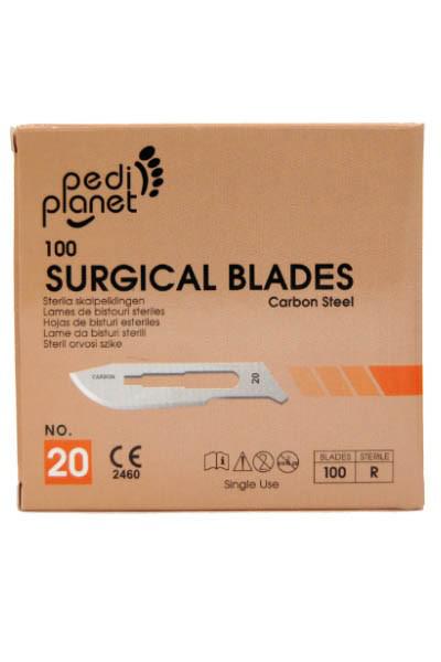 Pedi Planet pedikűr szikepenge 100db 20-as méret