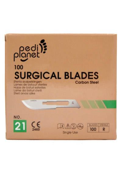 Pedi Planet pedikűr szikepenge 100db 21-es méret