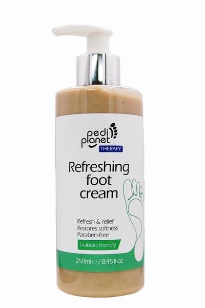 Pedi Planet Refreshing foot cream 250ml (vadgesztenyés frissítő lábápoló krém nehéz láb ellen)