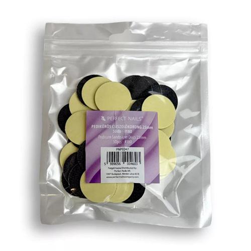Pedikűrös Csiszolókorong 25mm 50db - #180 Perfect Nails