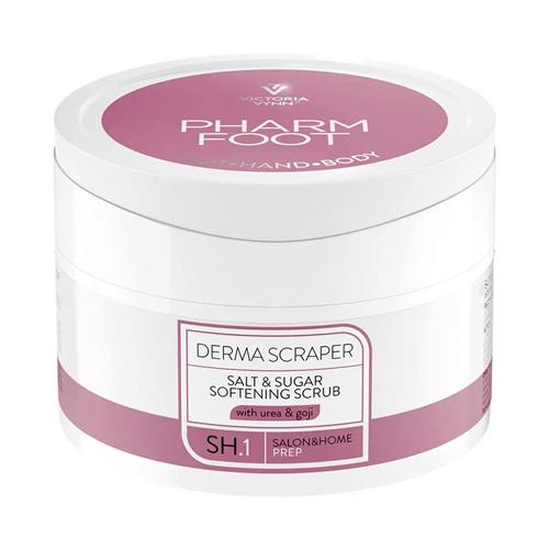 Pharm Foot - Derma Scraper 200g (Zsírosító és puhító só-cukor peeling)