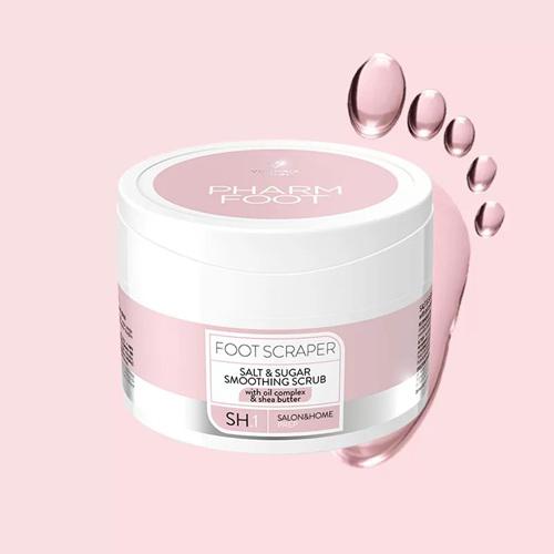 Pharm Foot - Foot Scraper - Sós, cukros bőrradír shea vajjal és olajjal 800g