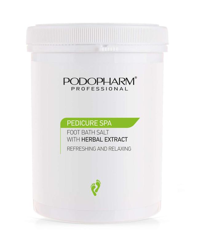 PodoPharm PEDICURE SPA Lábfürdősó gyógynövénykivonattal 1400g