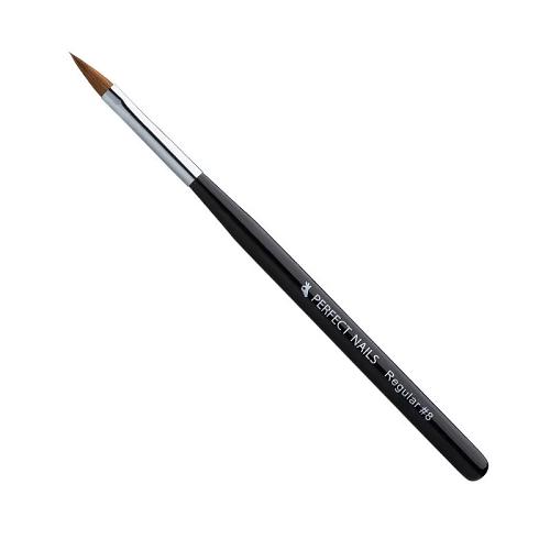 Porcelán Polygel Műkörömépítő Ecset - Wood Acryl - Regular #8 Perfect Nails
