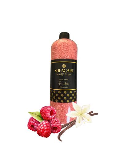 SheaCare - Ureás Fürdő és Lábáztató só - Málna-Vanilia 1300g