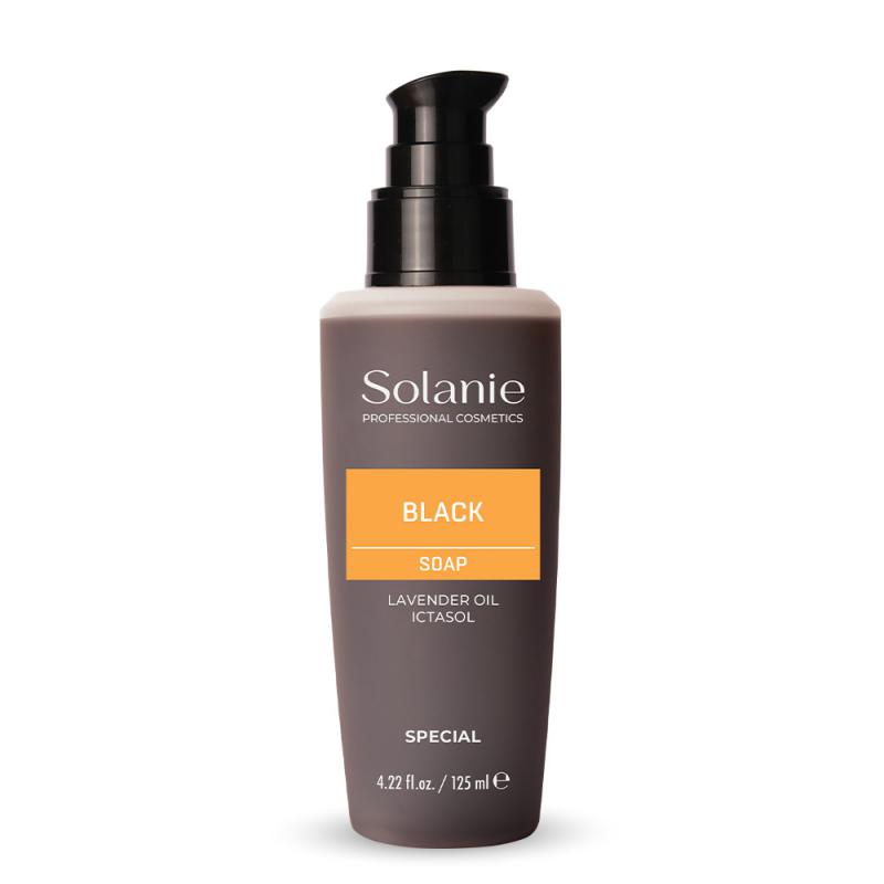 Solanie Fekete szappan 125 ml