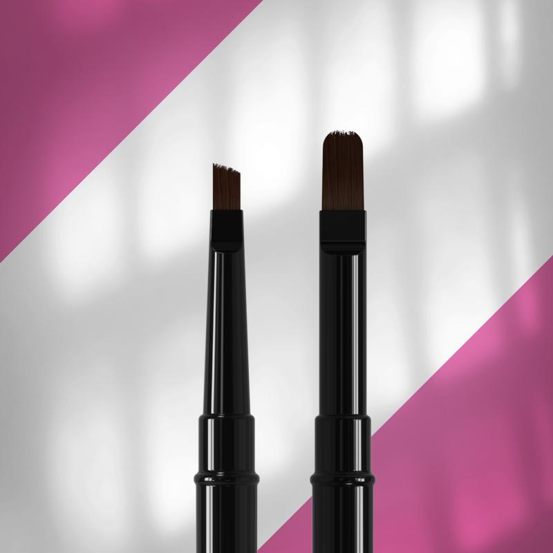 Staleks Kétvégű ecset EXPERT 11 mm-es / 7 mm-es gélhez NBE-06/10