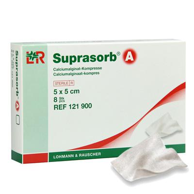 Suprasorb A alginátkötszer steril 5x5 cm 1DB