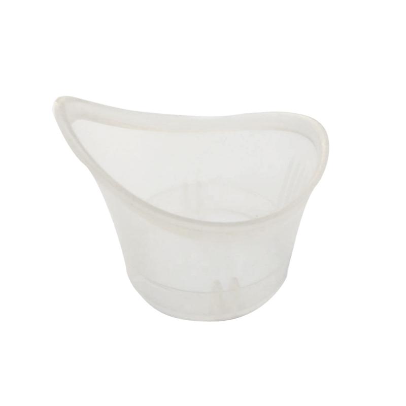 Szemöblögető pohár, műanyag