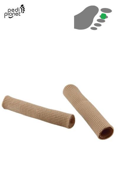 Szilikon tehermentesítő szövet gél vágható lábujj védő cső 10cm M méret