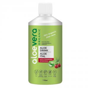 Aloe Vera Organic Ital áfonyával 1000ml