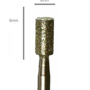 Aphro Nails Pro-line gyémánt műköröm csiszoló fréz karcsú henger (AN5710)