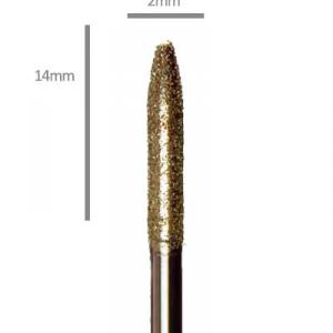 Aphro Nails Pro-line gyémánt műköröm csiszoló fréz keskeny kúp (AN5713)