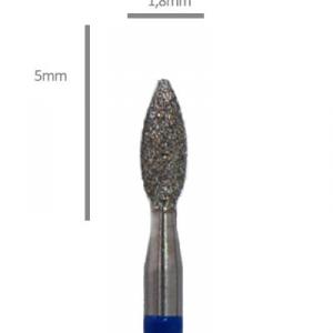 Aphro Nails Pro-line gyémánt műköröm csiszoló fréz lándzsa 1,8mm (AN5608)