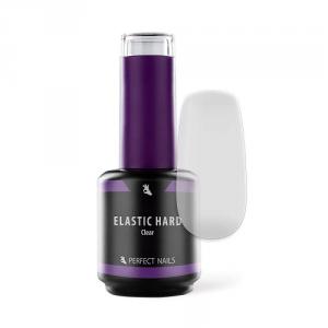 Elastic Hard - Rubber Base gél - Ecsetes műkörömépítő zselé 15ml CLEAR