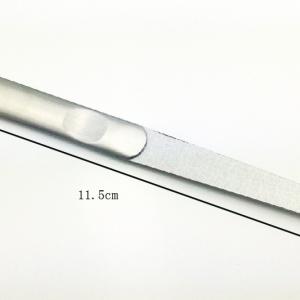 Fém reszelő 11,5 cm EZÜST