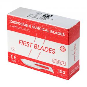 First Blades Steril szikepenge 10-es méret 100 db