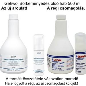 Gehwol Fusskraft Lábápoló bőrkeményedés puhító HAB, utántöltő 500ml