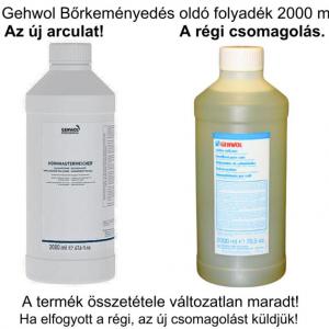 Gehwol Lábápoló bőrkeményedés puhító FOLYADÉK 2liter