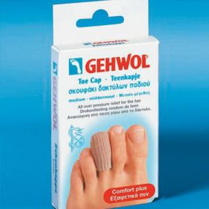 Gehwol Lábujjvédő sapka szövet-gél közepes 1db/doboz